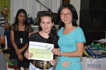 Foto - Premiação dos concurso de Poesia e Haicai