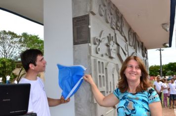 Foto - Inauguração do Mural Cultural