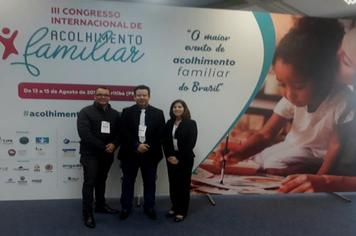 Pérola participa do III Congresso Internacional de Acolhimento Familiar