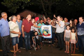 Darlan, Vilde e Vereadores inauguram asfalto em todas as ruas do Bairro Vila Rural
