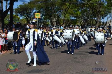 Foto - Desfile Cívico em comemoração ao aniversário de Pérola encanta moradores / Parte 1