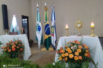 Foto - TERÇO DAS ROSAS EM INTENÇÃO AOS 55 ANOS DE PÉROLA.