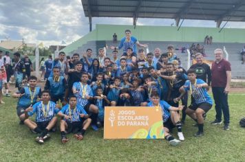 Foto - FINAL DOS JOGOS ESCOLARES - FASE REGIONAL - BOM DE BOLA