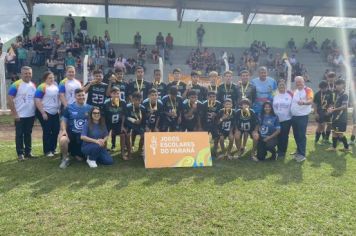 Foto - FINAL DOS JOGOS ESCOLARES - FASE REGIONAL - BOM DE BOLA