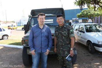 Foto - 17/05/2014 - Exercito Brasileiro realizou uma Ação Cívica Social em Pérola         