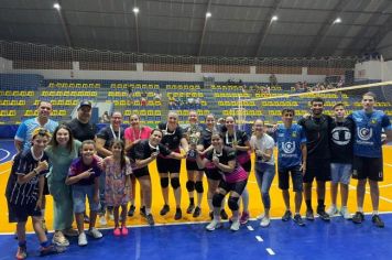 Foto - FINAL DO CAMPEONATO DE VOLEIBOL FEMININO MASTER