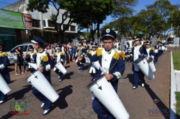 Foto - Desfile Cívico em comemoração ao aniversário de Pérola encanta moradores / Parte 1