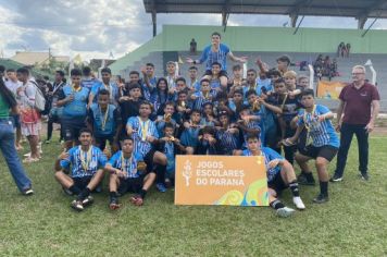 Foto - FINAL DOS JOGOS ESCOLARES - FASE REGIONAL - BOM DE BOLA