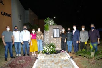 Foto - INAUGURAÇÃO DO MEMORIAL EM HOMENAGEM AS VÍTIMAS DA COVID-19.