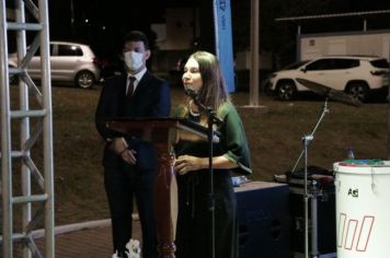 Foto - INAUGURAÇÃO DO MEMORIAL EM HOMENAGEM AS VÍTIMAS DA COVID-19.