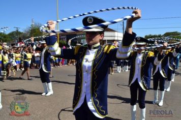 Foto - Desfile Cívico em comemoração ao aniversário de Pérola encanta moradores / Parte 1