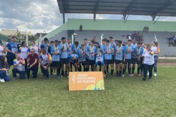 Foto - FINAL DOS JOGOS ESCOLARES - FASE REGIONAL - BOM DE BOLA