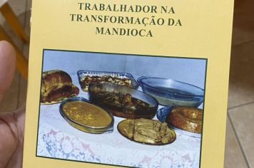 Foto - CURSO - TRABALHADOR NA TRANSFORMAÇÃO DA MANDIOCA