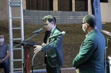 Foto - INAUGURAÇÃO DO MEMORIAL EM HOMENAGEM AS VÍTIMAS DA COVID-19.