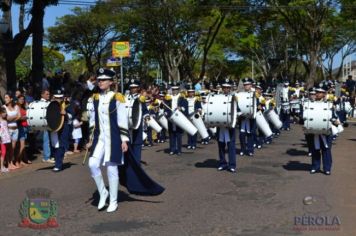 Foto - Desfile Cívico em comemoração ao aniversário de Pérola encanta moradores / Parte 1