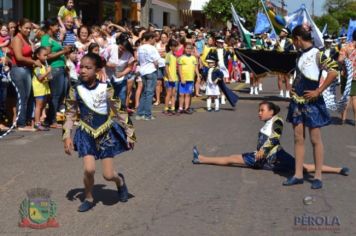 Foto - Desfile Cívico em comemoração ao aniversário de Pérola encanta moradores / Parte 1