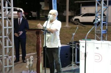 Foto - INAUGURAÇÃO DO MEMORIAL EM HOMENAGEM AS VÍTIMAS DA COVID-19.