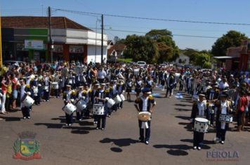 Foto - Desfile Cívico em comemoração ao aniversário de Pérola encanta moradores / Parte 1