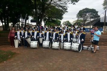 A Fanfarra Municipal de Pérola com apoio da