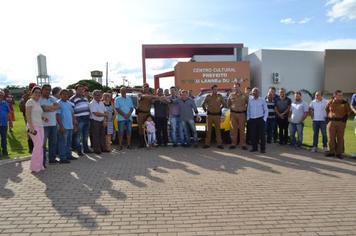 Entrega de 2 viaturas para a Polícia Militar e Rodoviária