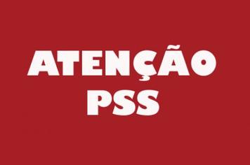 PSS - PROCESSO SELETIVO SIMPLIFICADO