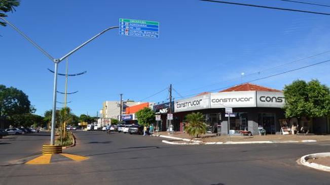 Placas indicativas no município de Pérola.