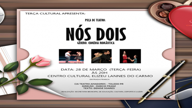 Peça de Teatro Nós Dois (gênero romântica)
