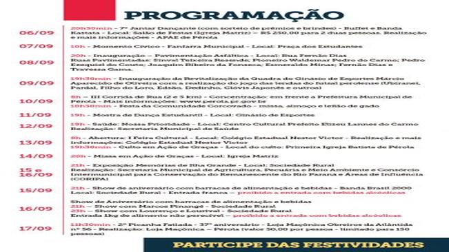 Aniversário da Cidade