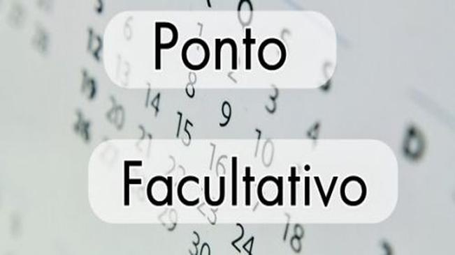 Fica declarado Ponto Facultativo para o dia 24 de março de 2016, quando não haverá expediente nas repartições públicas municipais.